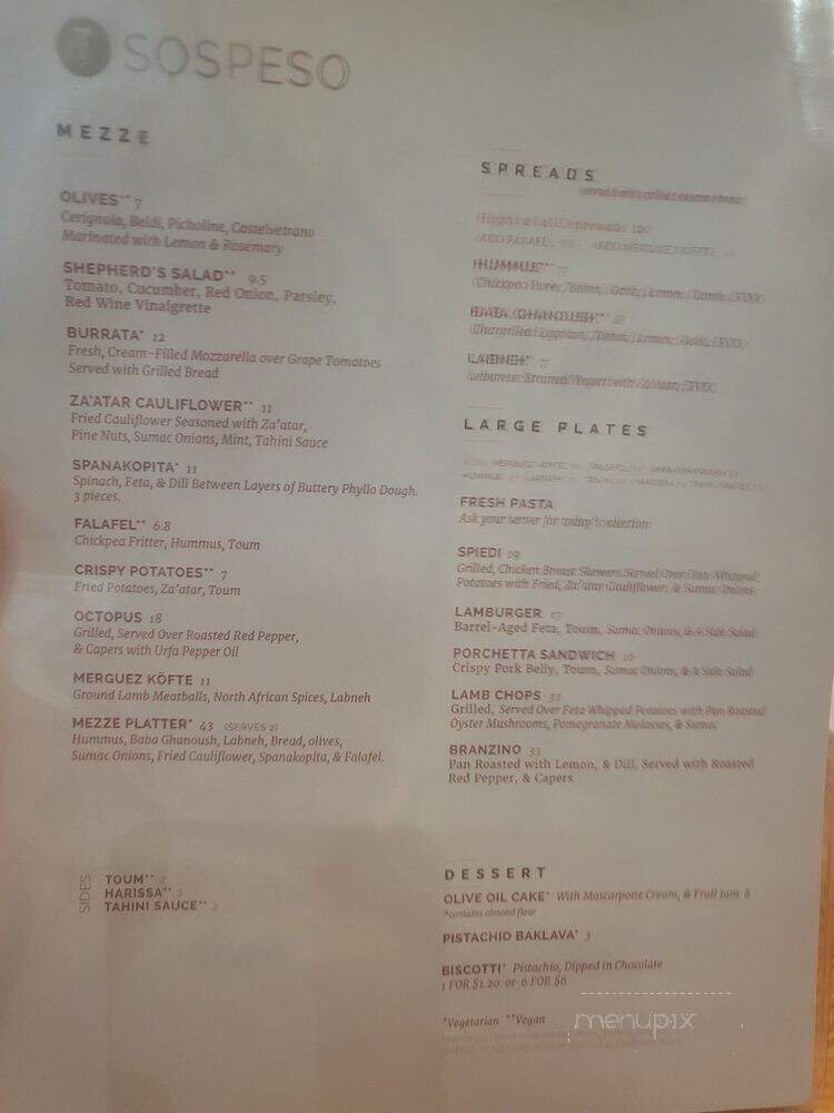 Menu page 2