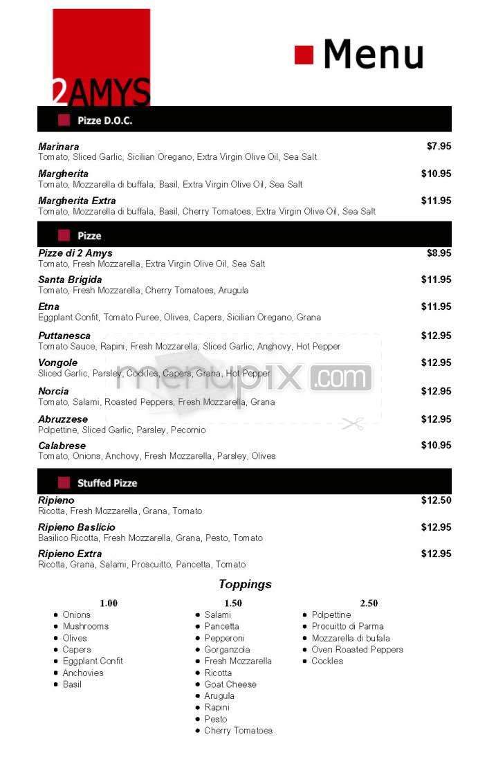 Menu page 1