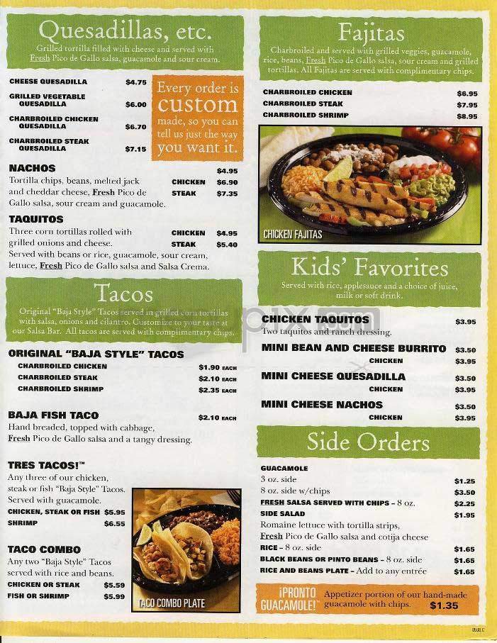 Menu page 2