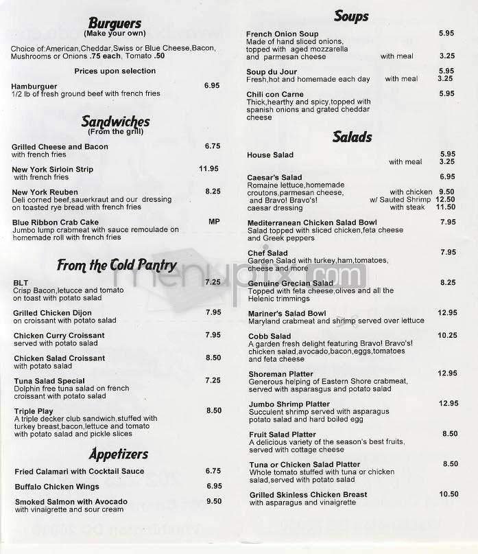 Menu page 2