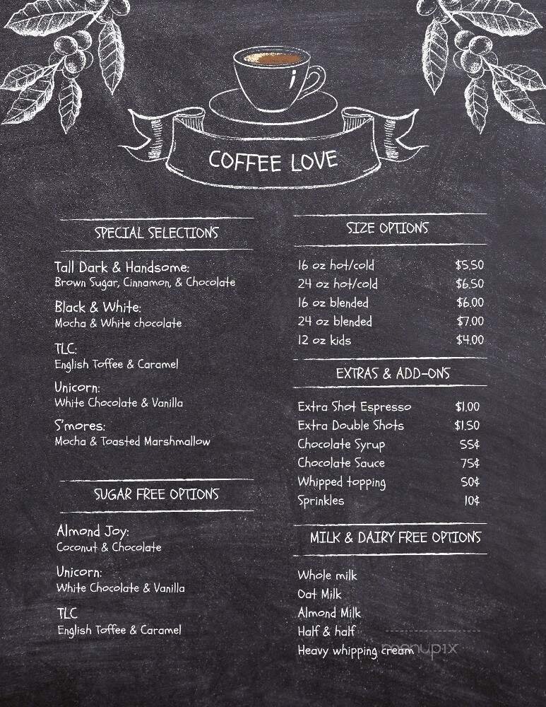 Menu page 3