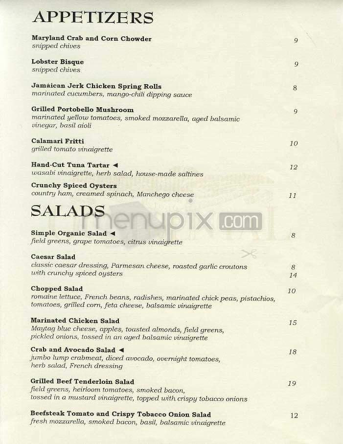 Menu page 2