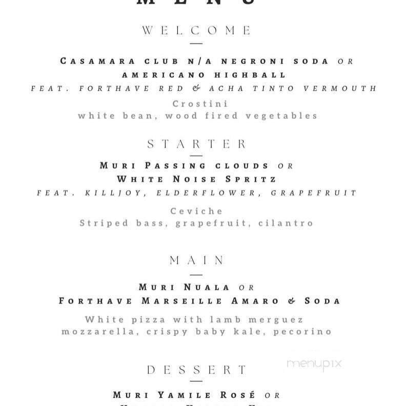 Menu page 2