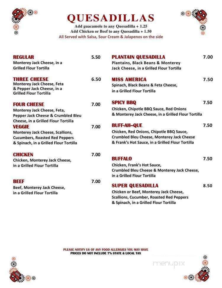 Menu page 2