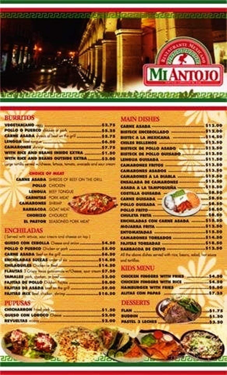 Menu page 2