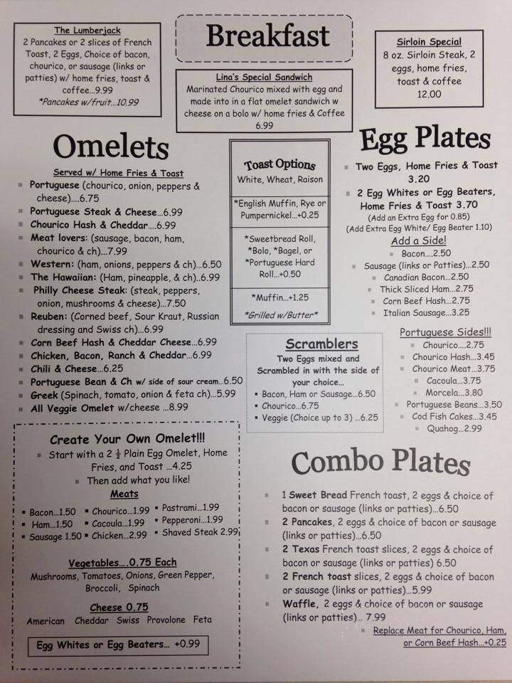 Menu page 1