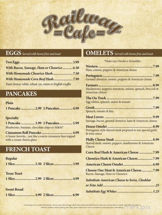 Menu page 1