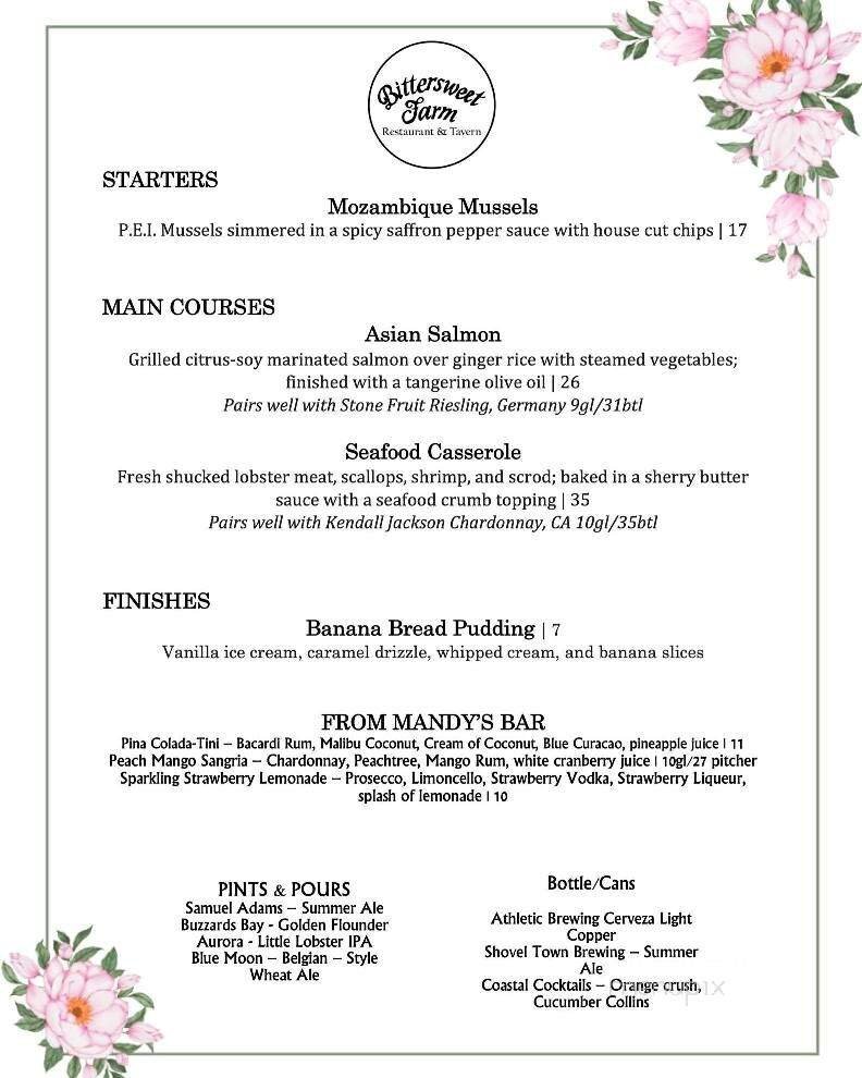 Menu page 2