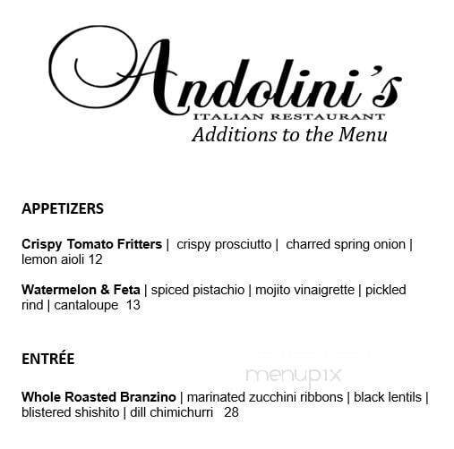 Menu page 1