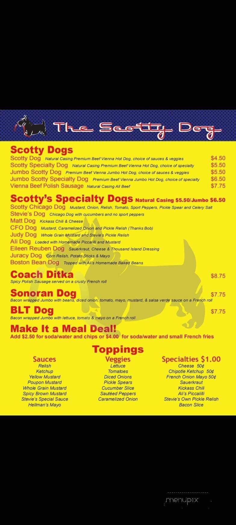 Menu page 2
