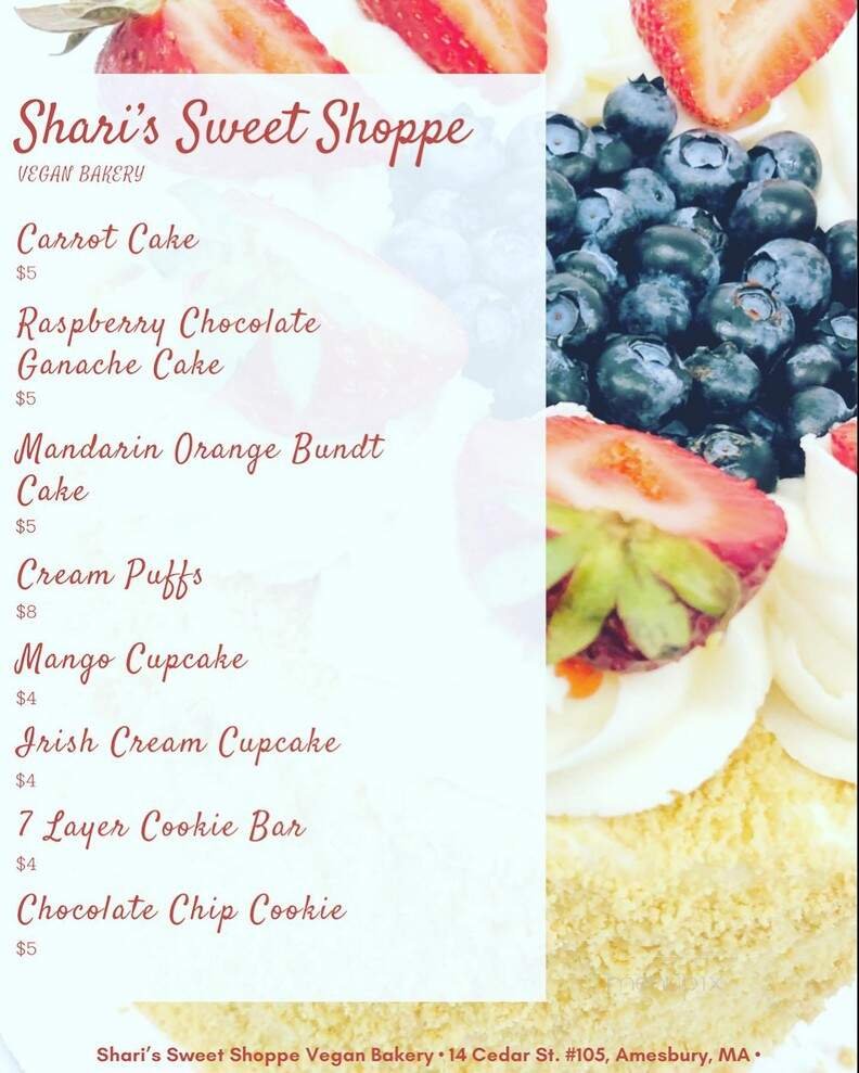 Menu page 2