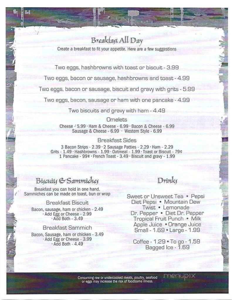 Menu page 4