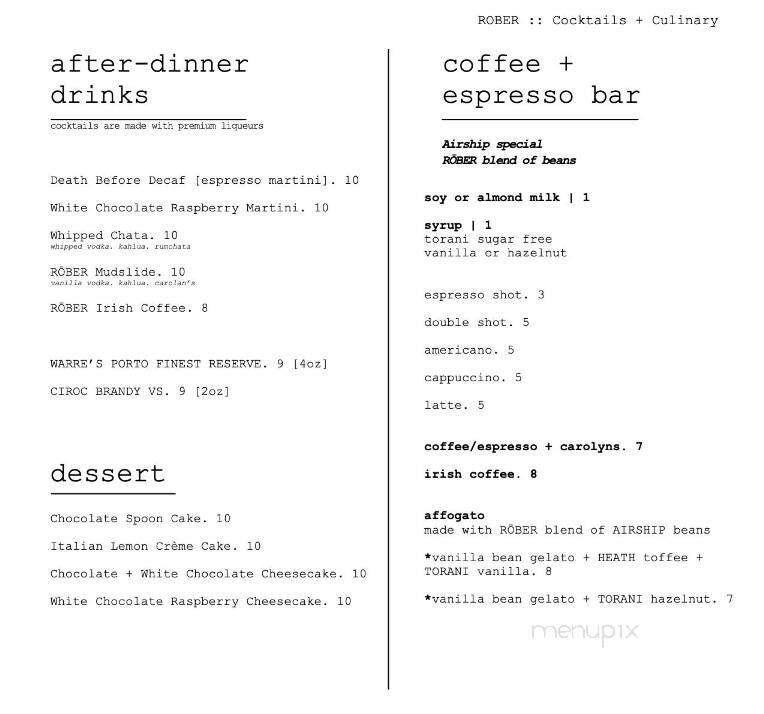 Menu page 9
