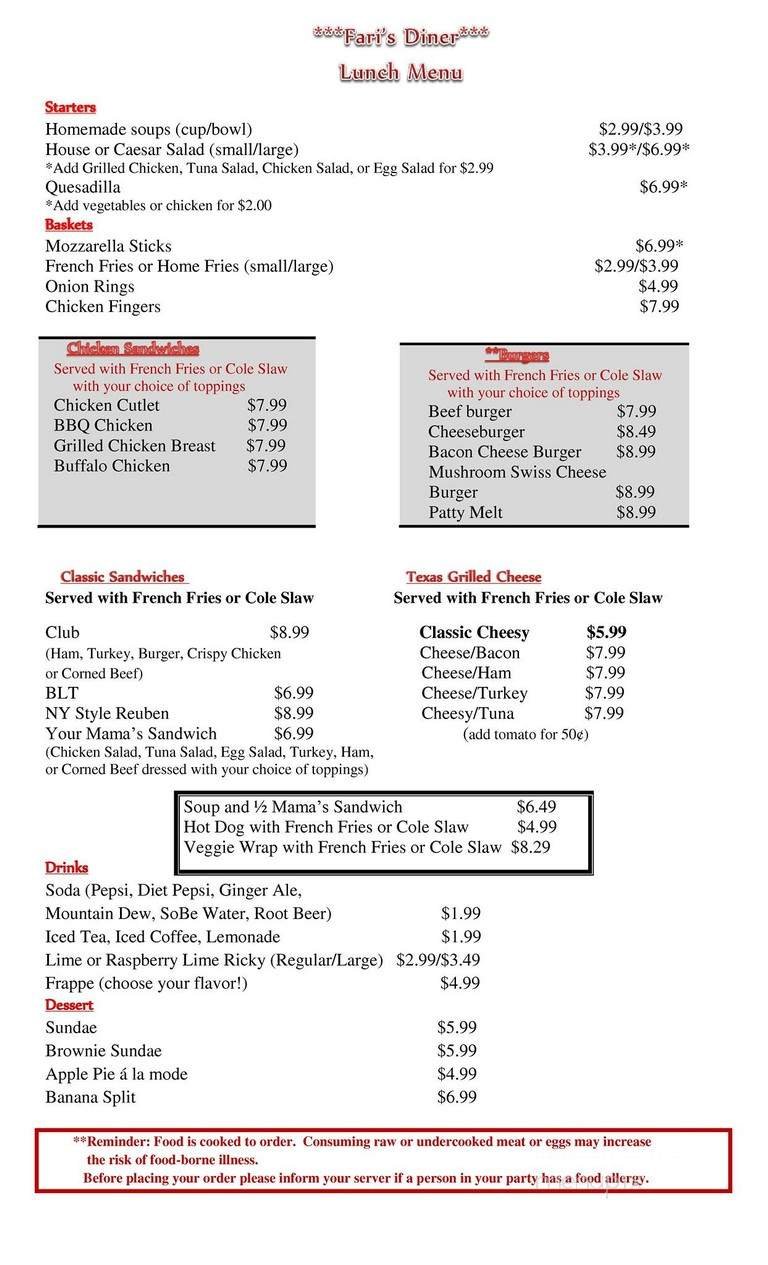 Menu page 2