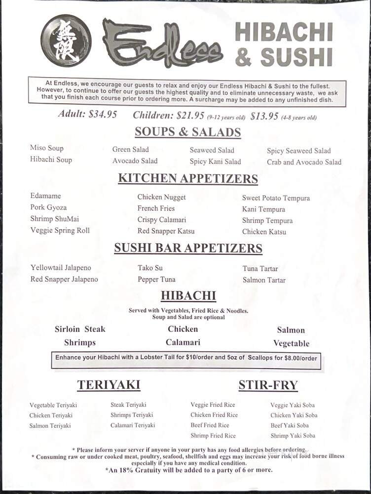 Menu page 2