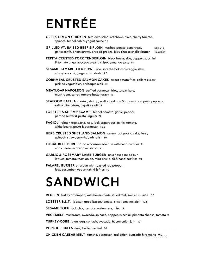 Menu page 2