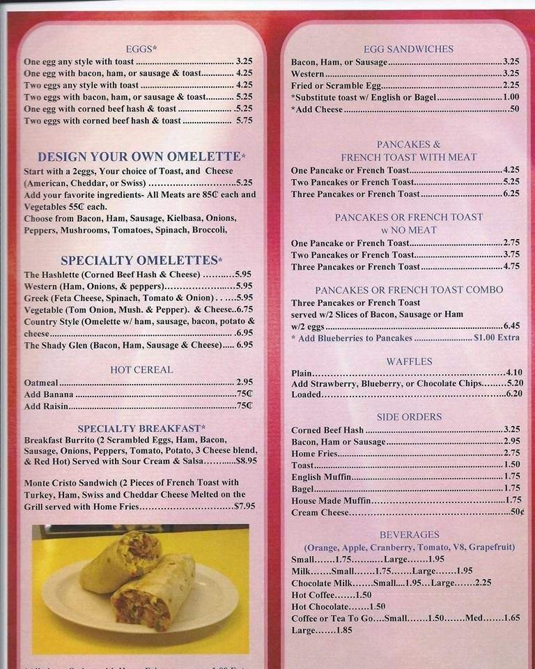 Menu page 2