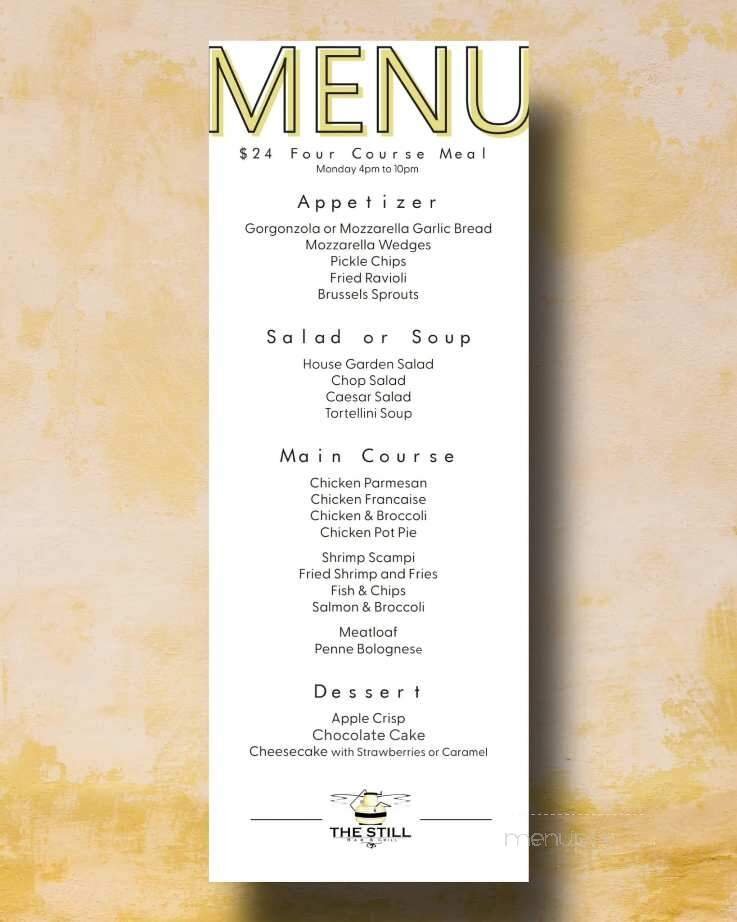 Menu page 2