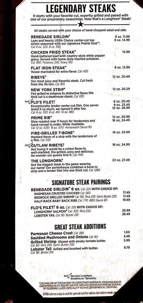 Menu page 2