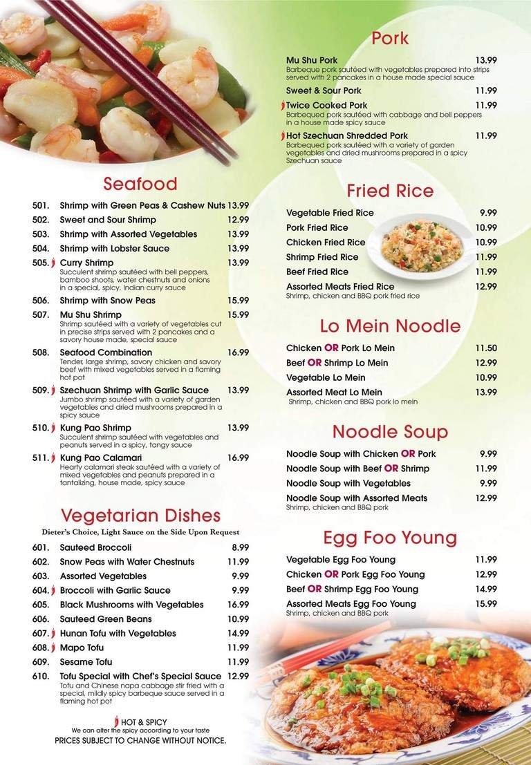 Menu page 7