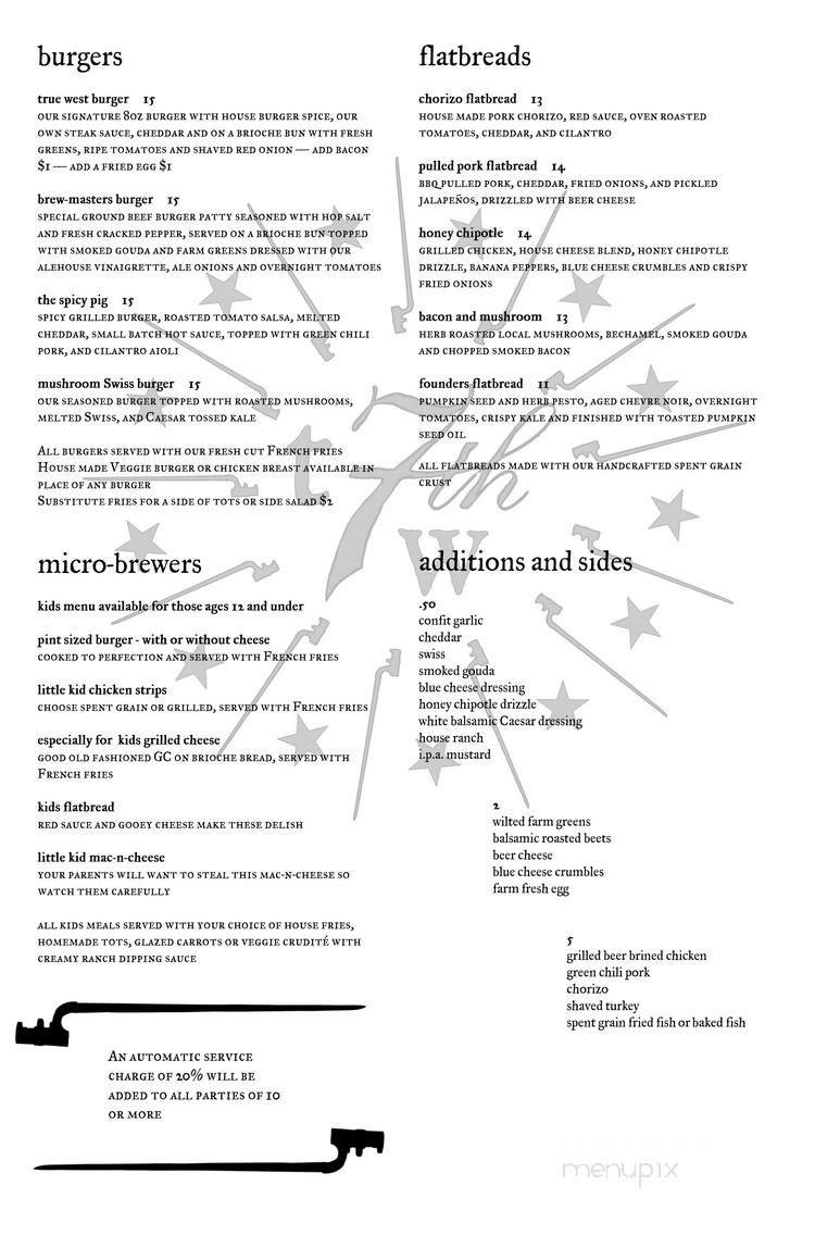 Menu page 2