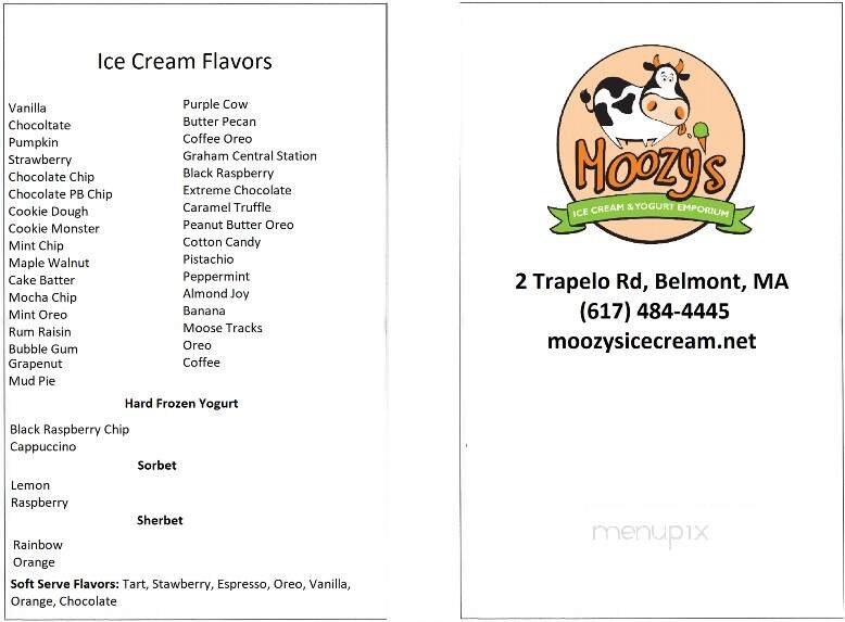 Menu page 2