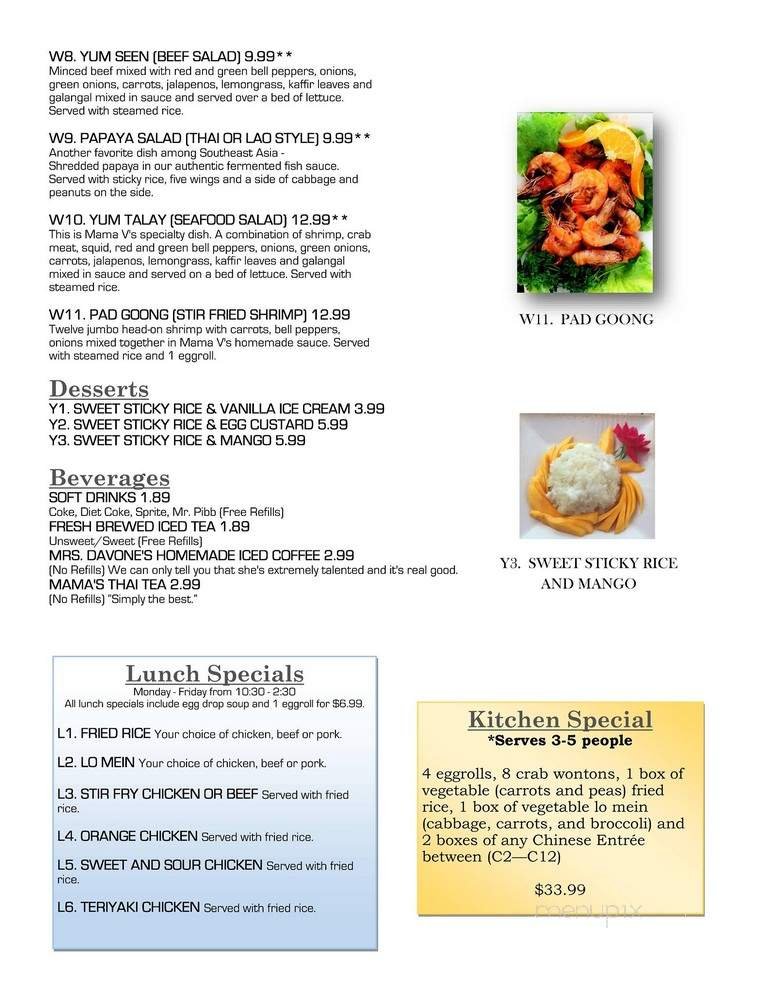 Menu page 4