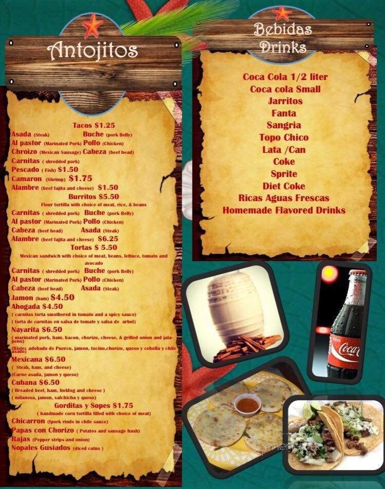 Menu page 4