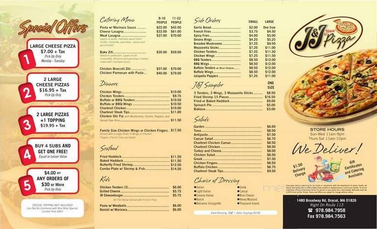 Menu page 2