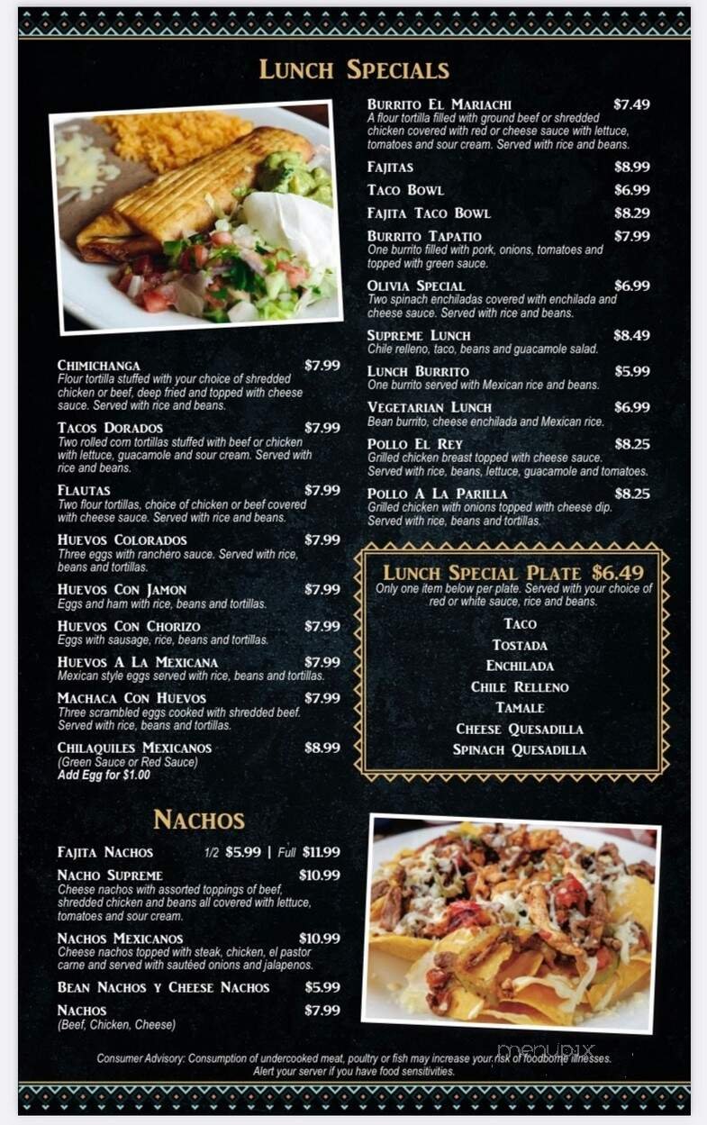 Menu page 2