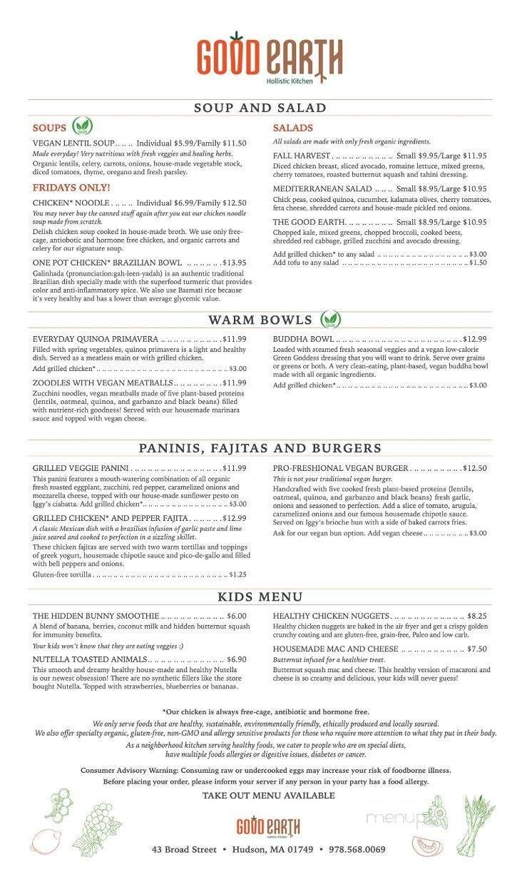 Menu page 2