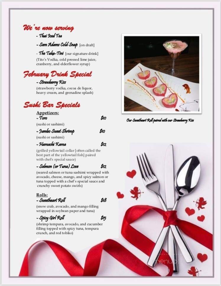 Menu page 2
