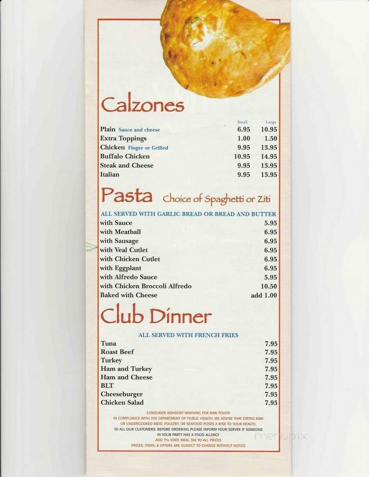 Menu page 2