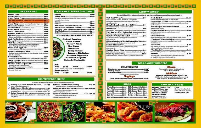 Menu page 2