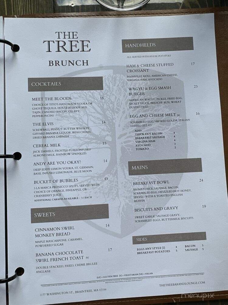 Menu page 1