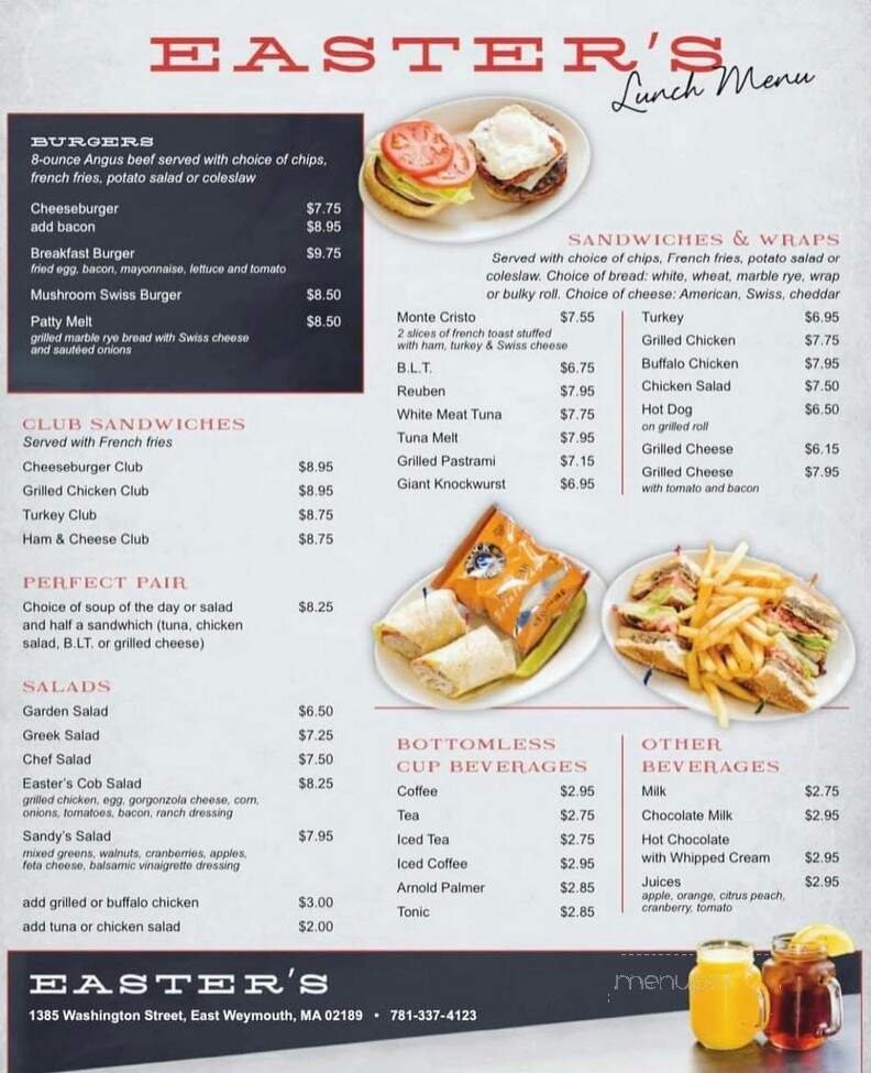 Menu page 1