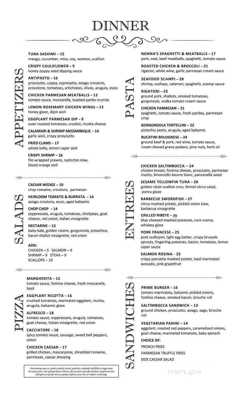 Menu page 2
