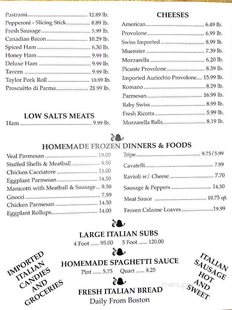 Menu page 2