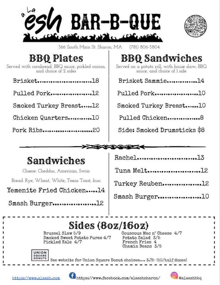 Menu page 2