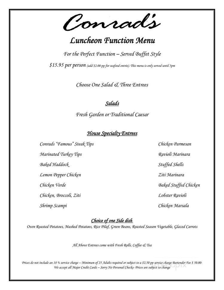 Menu page 1