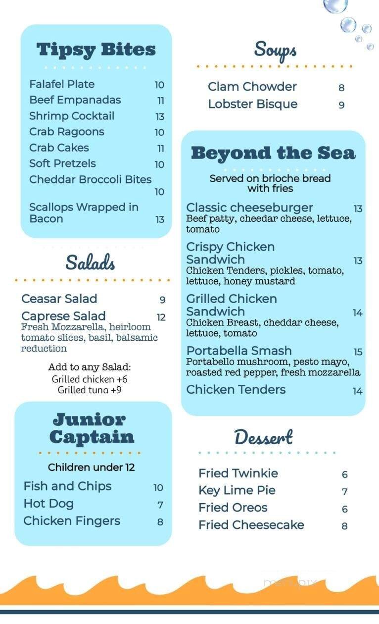 Menu page 1