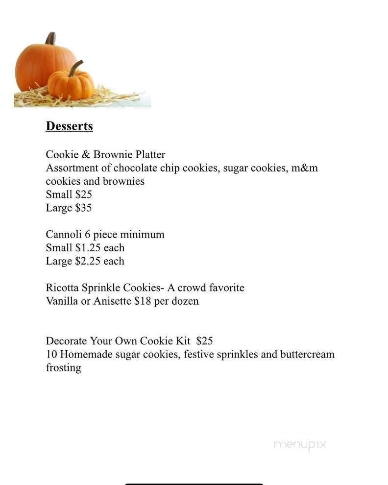 Menu page 1