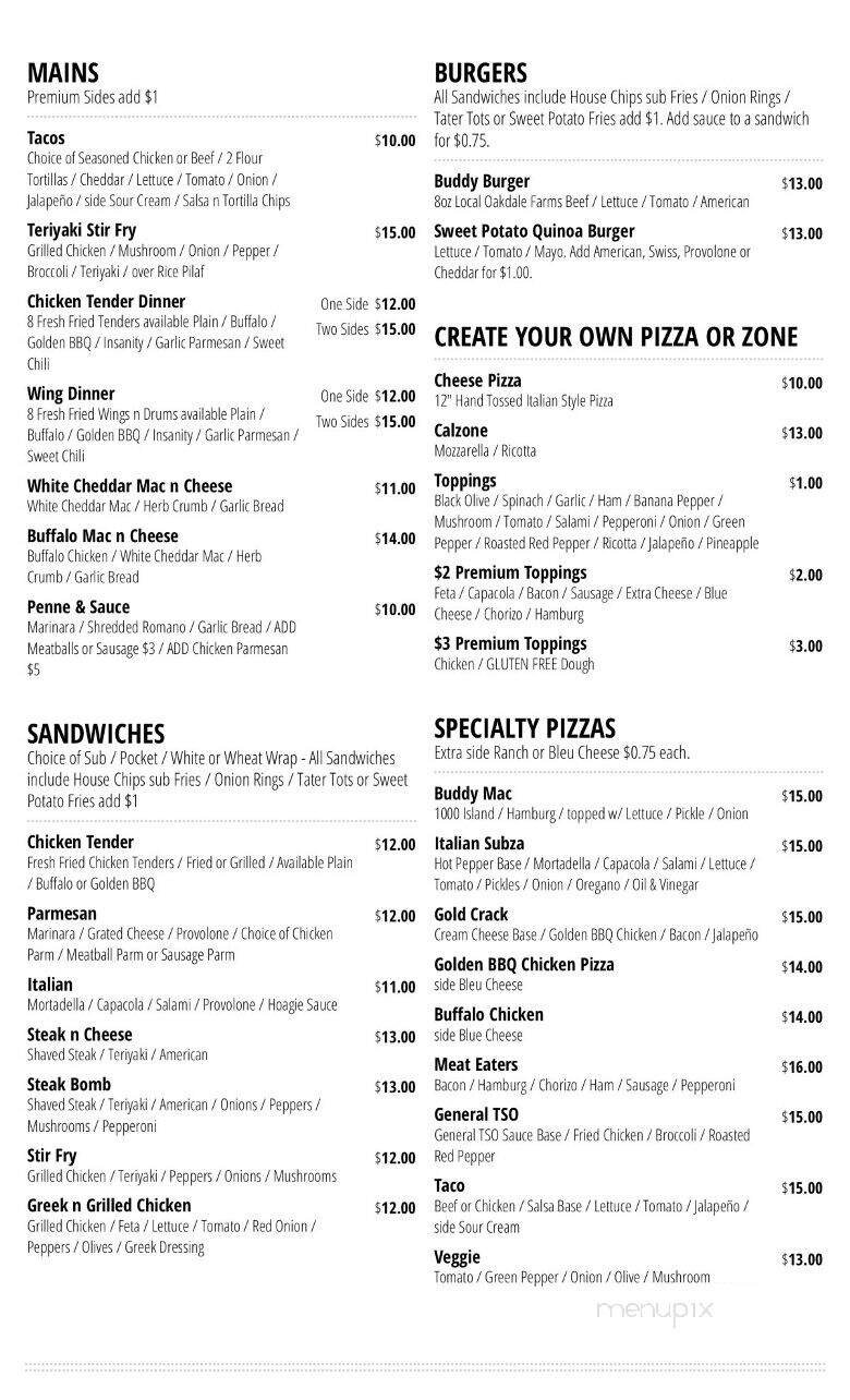 Menu page 2