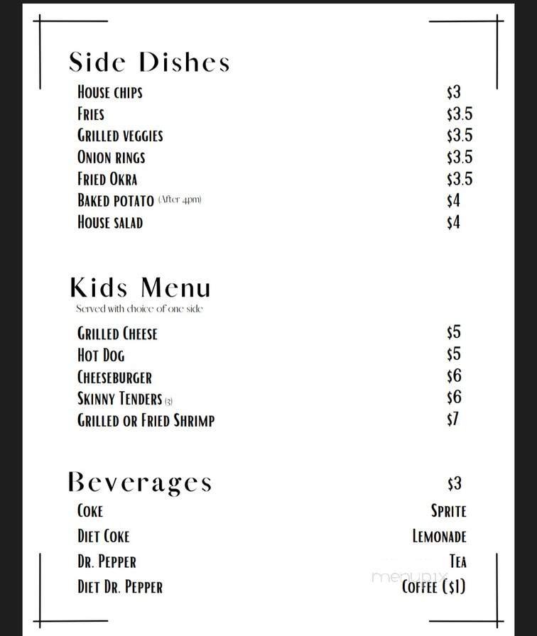 Menu page 2