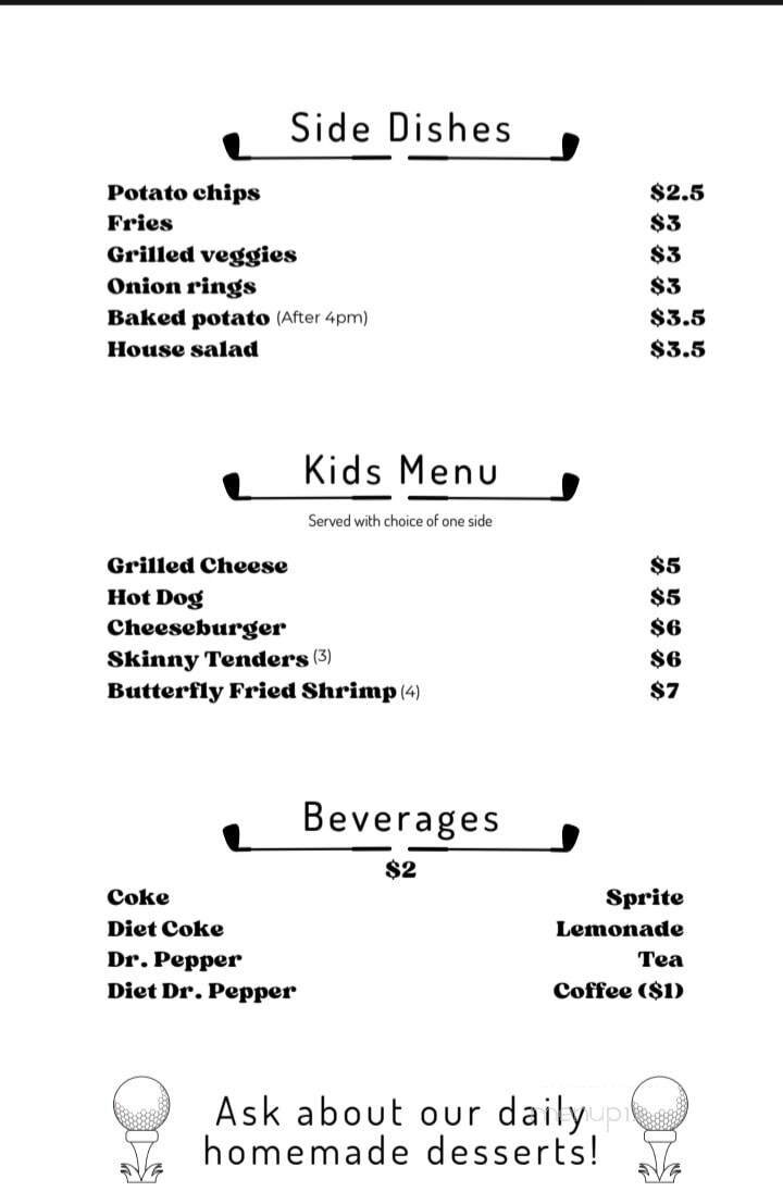 Menu page 5