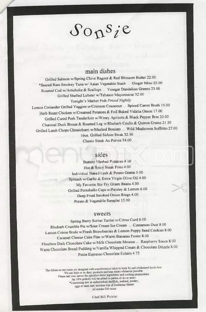 Menu page 2