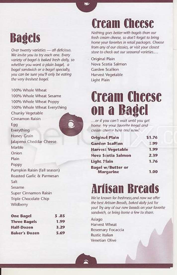 Menu page 2