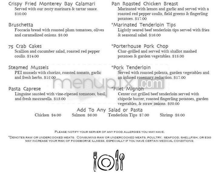 Menu page 2