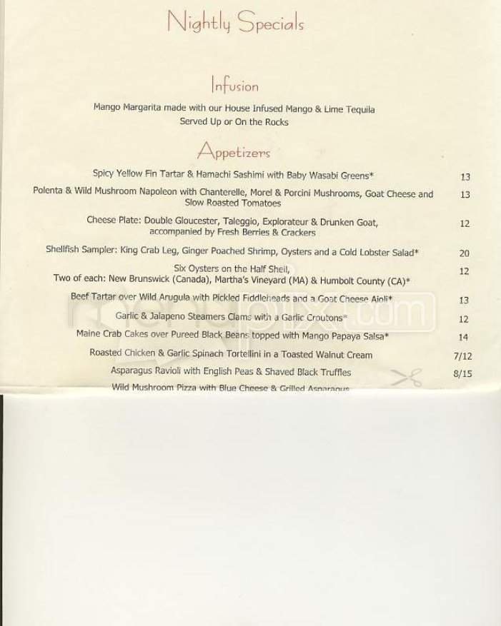 Menu page 2