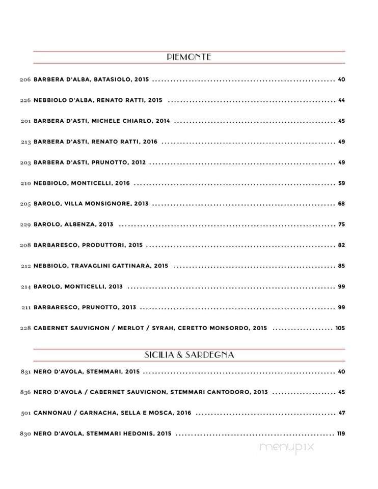 Menu page 3